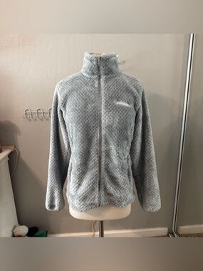 Grey Columbia Fuzzy Jacket